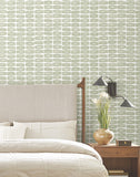 ZM2862 Modernist Motif Leaf Wallpaper