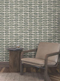 ZM2865 Modernist Motif Carbon Black Wallpaper