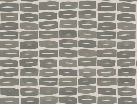 ZM2865 Modernist Motif Carbon Black Wallpaper
