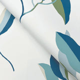 ZM2871 Brushwork Branches Alpine Cobalt Wallpaper