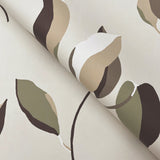 ZM2875 Brushwork Branches Violet Wallpaper