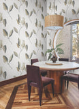 ZM2876 Brushwork Branches Neutral Gold Wallpaper