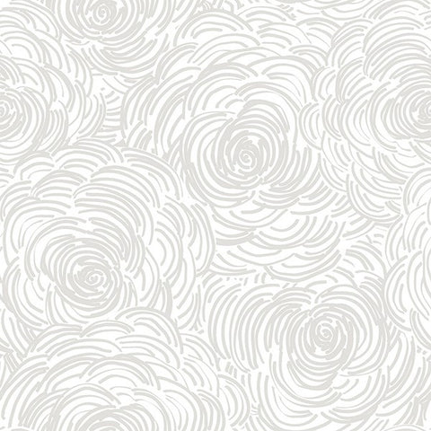 2716-23832 Celestial Grey Floral Wallpaper