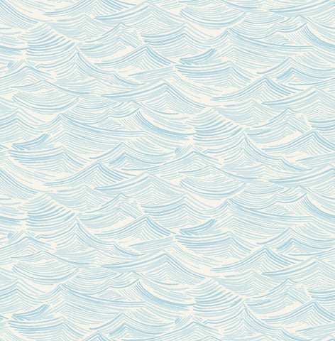 DA60502 Seabrook Waves blue wallpaper