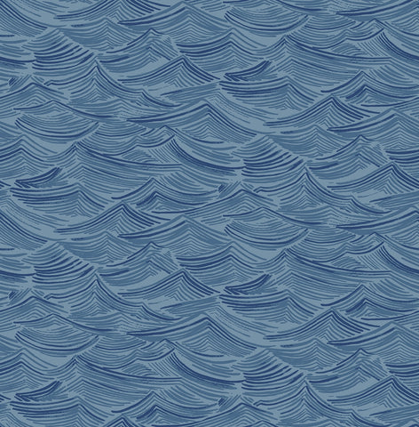 DA60512 Seabrook Waves blue wallpaper