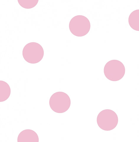 DA61601 Seabrook Polka Dots Pink wallpaper