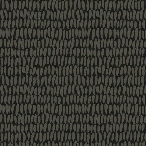 SL80010 Seabrook Black Gray Brushstroke Lines Wallpaper