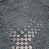 Z90047 honeycomb dots grey copper textured square ornaments faux concrete Wallpaper 3D
