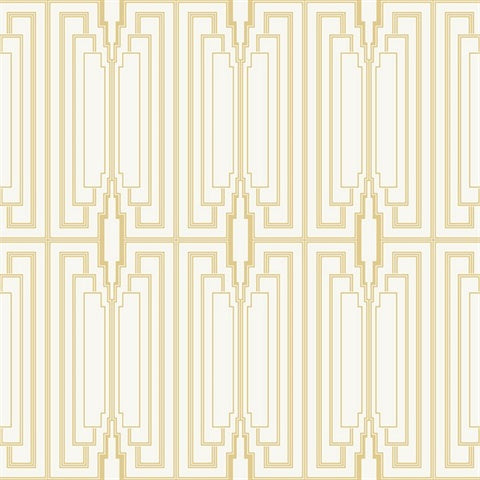 DC60015 Geometric Textured Gold Wallpaper