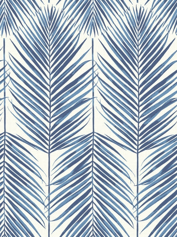 MB30002 Palm Leaves blue wallpaper