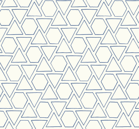 MB30112 Geometric Lines blue wallpaper