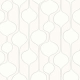 SL80108 Seabrook Geometric Abstract Taupe Wallpaper