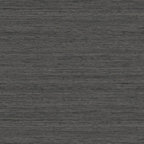 TC70300 Shantung Silk black plain wallpaper