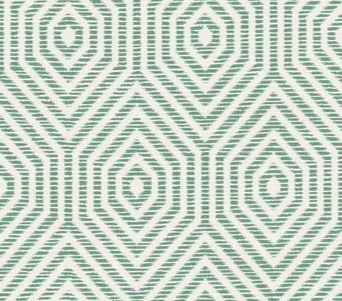 TP80504 Hexagon Geometric green wallpaper