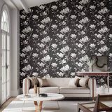 HTEW112602 LOTUS Onyx Silver Colour Wallpaper