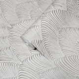 Z21710 Arthouse wave light gray off white faux fabric textured wallpaper 3D illusion