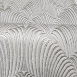 Z21710 Arthouse wave light gray off white faux fabric textured wallpaper 3D illusion