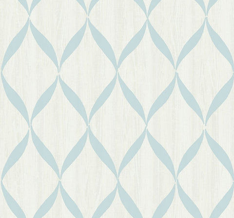 YC60402 Painted Ogee blue wallpaper