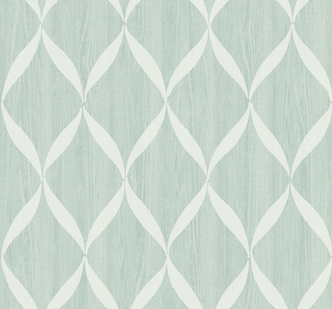 YC60404 Painted Ogee green wallpaper
