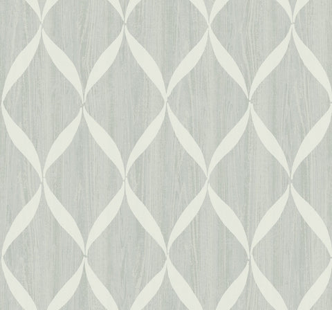YC60407 Painted Ogee gray wallpaper