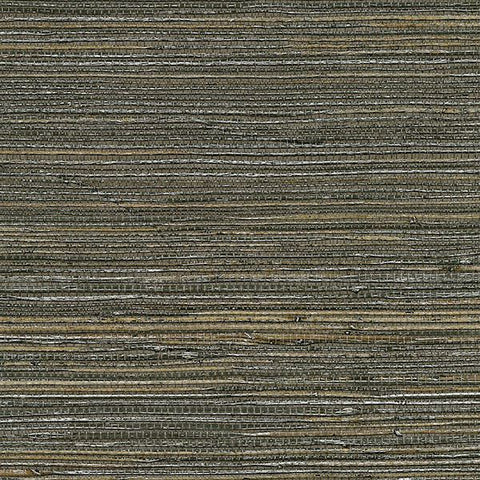 2732-80071 Kenneth James by Brewster Natural Grasscloth SHANDONG CHOCOLATE RAMIE Wallpaper - wallcoveringsmart