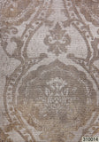 310014 Tan Gold Satin Damask Rustic Wallpaper