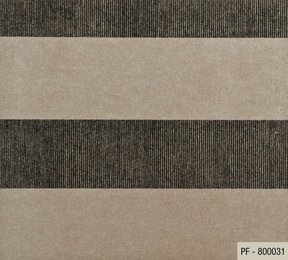 800031 Portofino Metallic Gray Brass Black Striped Glassbeads 