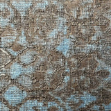 M5663 Murella Blue Gray bronze metallic vintage Rug carpet Moroccan Wallpaper