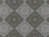 8509-10 Black White Gold Diamond Tile Wallpaper