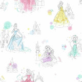 DI0968 York Disney Wallpaper Princess Pretty Elegant Unpasted Wallcoverings