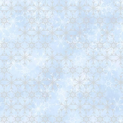 DI0960 York Disney Frozen 2 Snowflake Unpasted Blue Wallpaper
