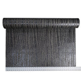 Z206 Zebra Natural Real Mica Sparkle Vermiculite Charcoal Grey Black Modern Wallpaper - wallcoveringsmart