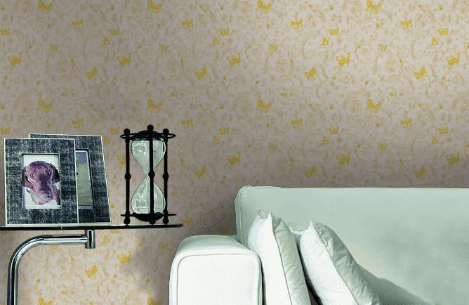 34326-2 Butterfly Barocco Gold Black Wallpaper – wallcoveringsmart