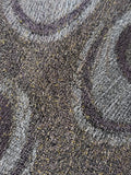 255022 Peacock Gray Gold Glitter Wallpaper
