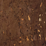 WM8836 Cork Brown Gold Metallic Wallpaper