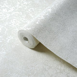 8565-06 Wallpaper ivory plain Cracked lava plaster textured modern