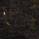 WM0882 Black Gold Metallic Natural Cork Wallpaper - wallcoveringsmart