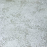 76037 Plain Concrete Textured Mint Green Metallic Textured Wallpaper