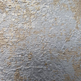 75929 Blue Gold Metallic Stripe Wallpaper