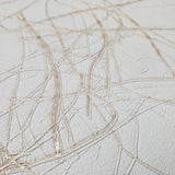 WM8804101 Vinyl Wallpaper Beige Ivory Cream Plain Faux Grasscloth plaster textured - wallcoveringsmart