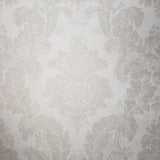 WM7800901 Modern metallic Cream Wallpaper taupe beige Victorian Damask - wallcoveringsmart