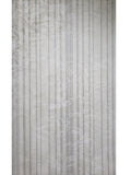 500006 Modern Striped white Gray Silver Metallic faux plaster textured Lines wallpaper - wallcoveringsmart