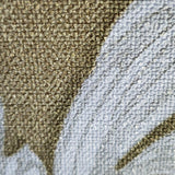 76063 Wallpaper gold metallic white damask faux sack cloth Textured