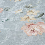 78028 Floral Silver Metallic Textured Wallpaper - wallcoveringsmart