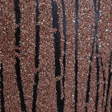 Z205 Orange Mica chip Sparkle Natural Wallpaper black Lines Modern - wallcoveringsmart
