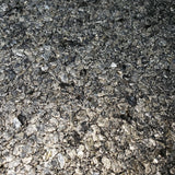 M4020 Modern Charcoal Gray Big Chip Natural Mica Stone Wallpaper Plain Textured - wallcoveringsmart