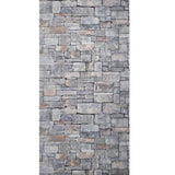 5636-10 Wallpaper textured purple orange gray modern faux stone 3D - wallcoveringsmart