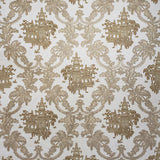 8578-05 Wallpaper Oriental Scenic Asian Ivory Gold Metallic textured - wallcoveringsmart