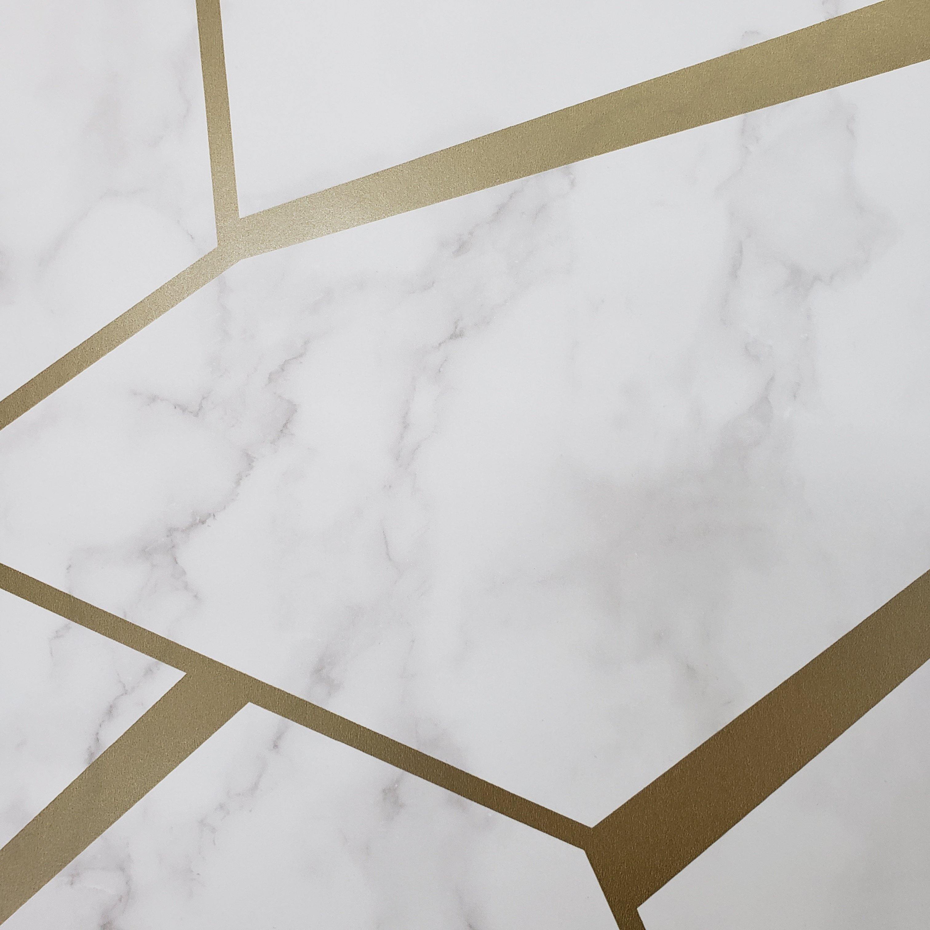 M16022 Bronze brown gold diamond geometric 3D lines Wallpaper –  wallcoveringsmart