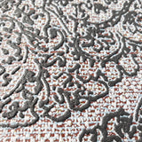Wallpaper diamond damask fabric pattern textured white gray black